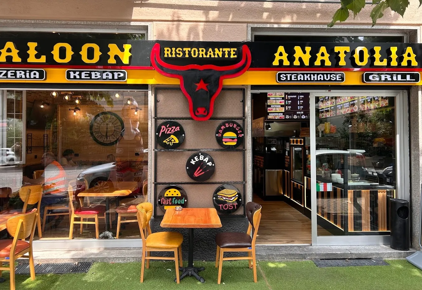 Saloon Anatolia | Ristorante Pizzeria Steakhouse Grill a Varese